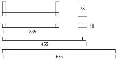 De Rosso Вешалка для полотенец из хромированной латуни Datura sun-id-1499880 - Вид №2
