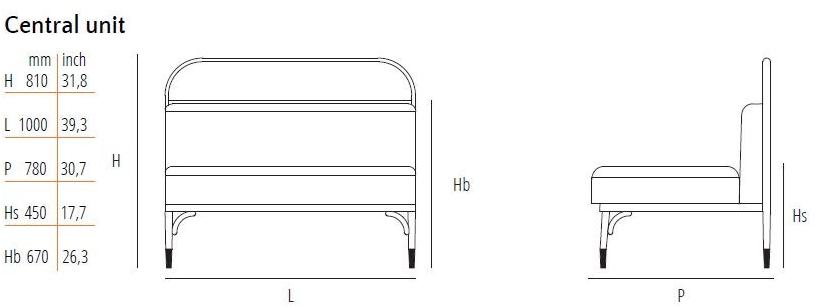 Wiener GTV Design Модульный секционный диван Targa sun-id-1356656 - Вид №17