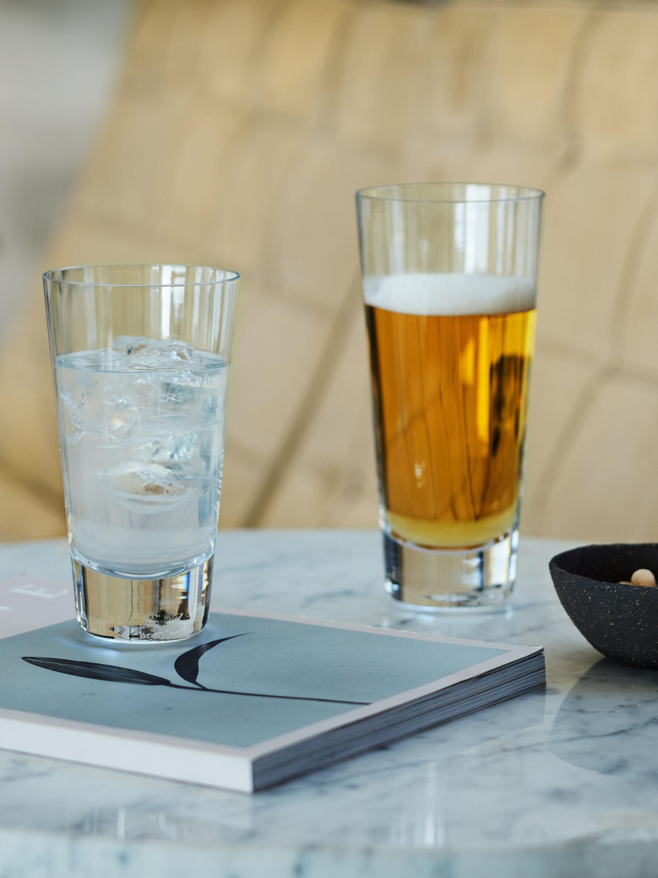 Набор бокалов для коктейлей из дутого стекла - 440 мл LSA Мадрид ARCH-00059202 - Вид №3