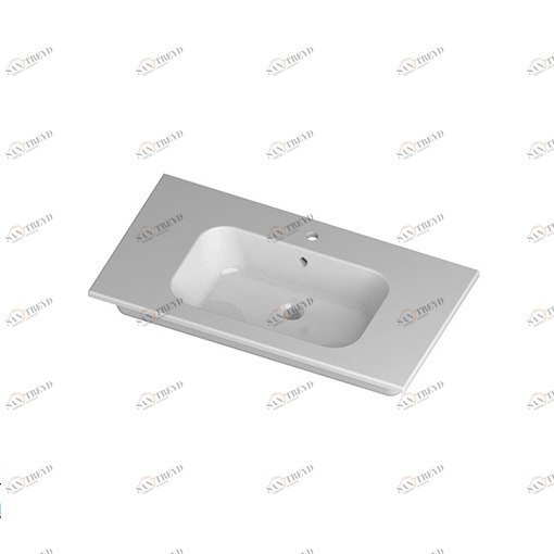 QS09151101 Встроенная раковина под столешницу овальная Disegno Ceramica 