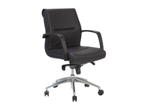 5-спицевое вращающееся офисное кресло с подлокотниками