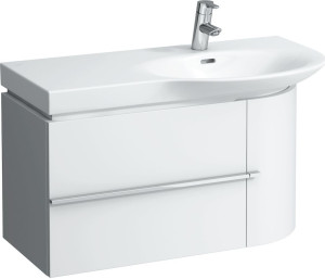 H4015010754751 Шкафчик под раковину с компактным сифоном и системой мягкого закрывания для раковины со столешницей слева 816701 с одним ящиком LAUFEN PRO