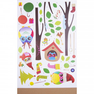 82036338 Наклейка «Веселый Новый год»