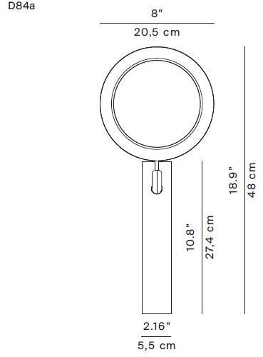 LUCEPLAN Регулируемый настенный светильник из метакрилата sun-id-1396875 - Вид №2