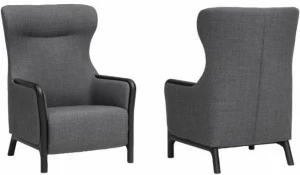 PIAVAL Кресло из ткани с подлокотниками с высокой спинкой Cameo | contract 100-62/3