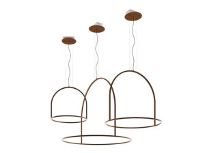 Металлический светодиодный подвесной светильник