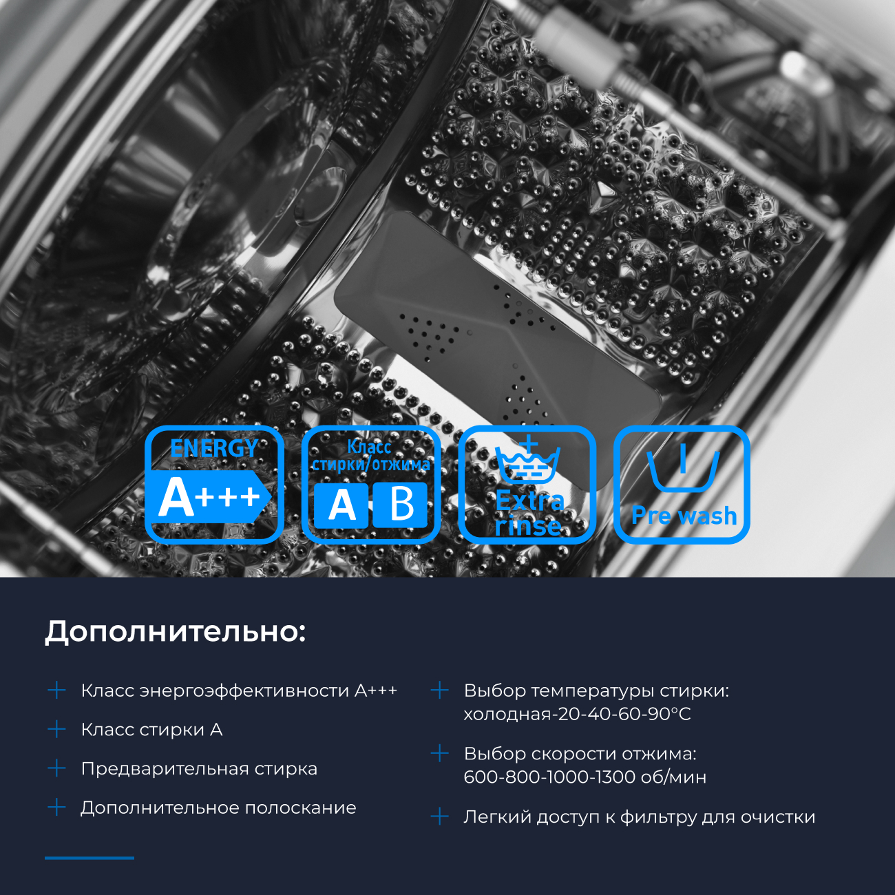 9982987 Стиральная машина ZUGEL ZWT813I белый STDN-0091362 - Вид №40