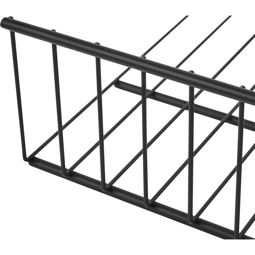 Проволочная полка-корзина НСХ с защитным бортиком для гостиной 82482711 STLM-0028080 - Вид №3