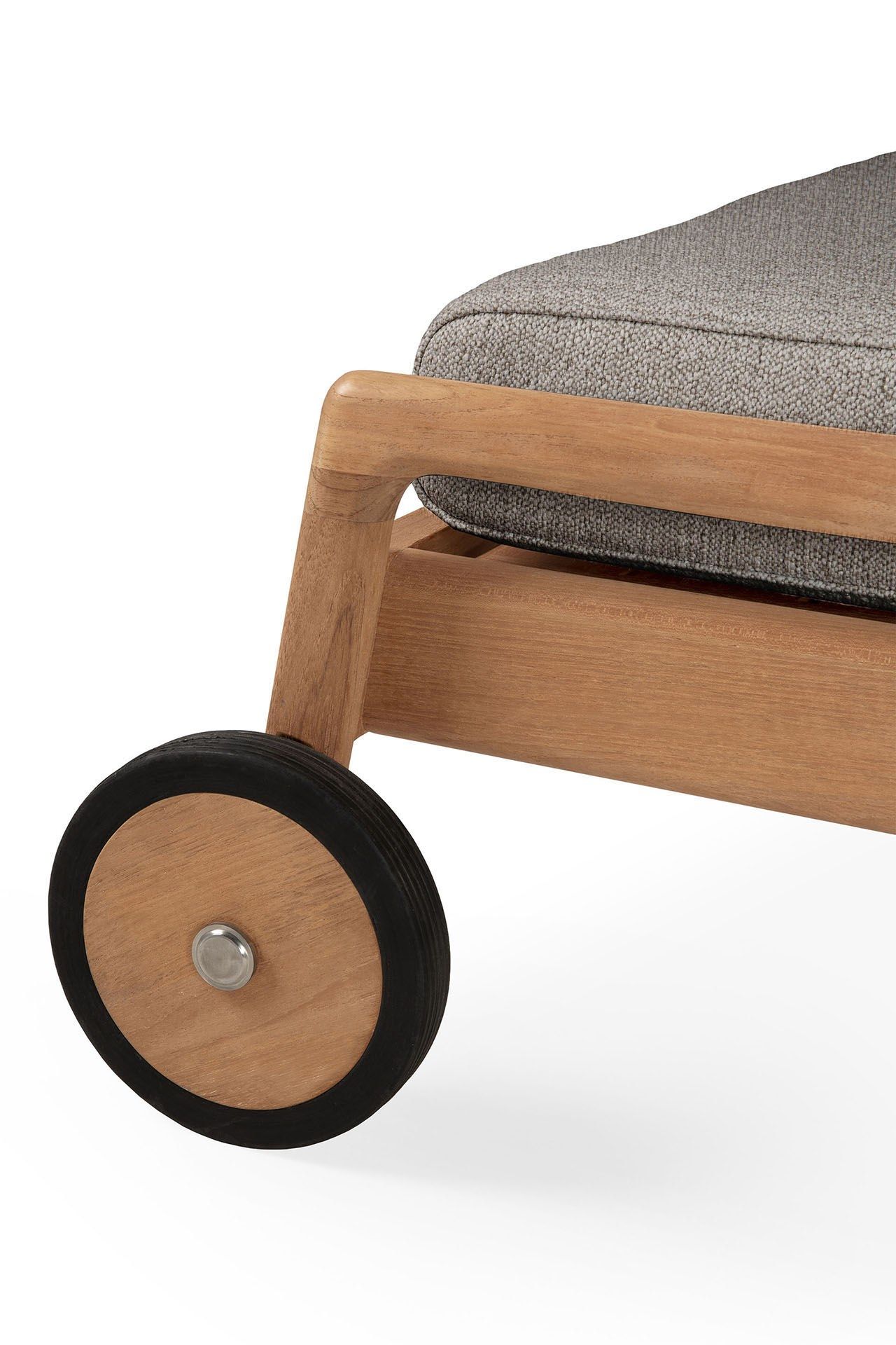 Садовая кровать с откидной спинкой из тикового дерева с колесами Ethnicraft Джек ARCH-00096515 - Вид №24