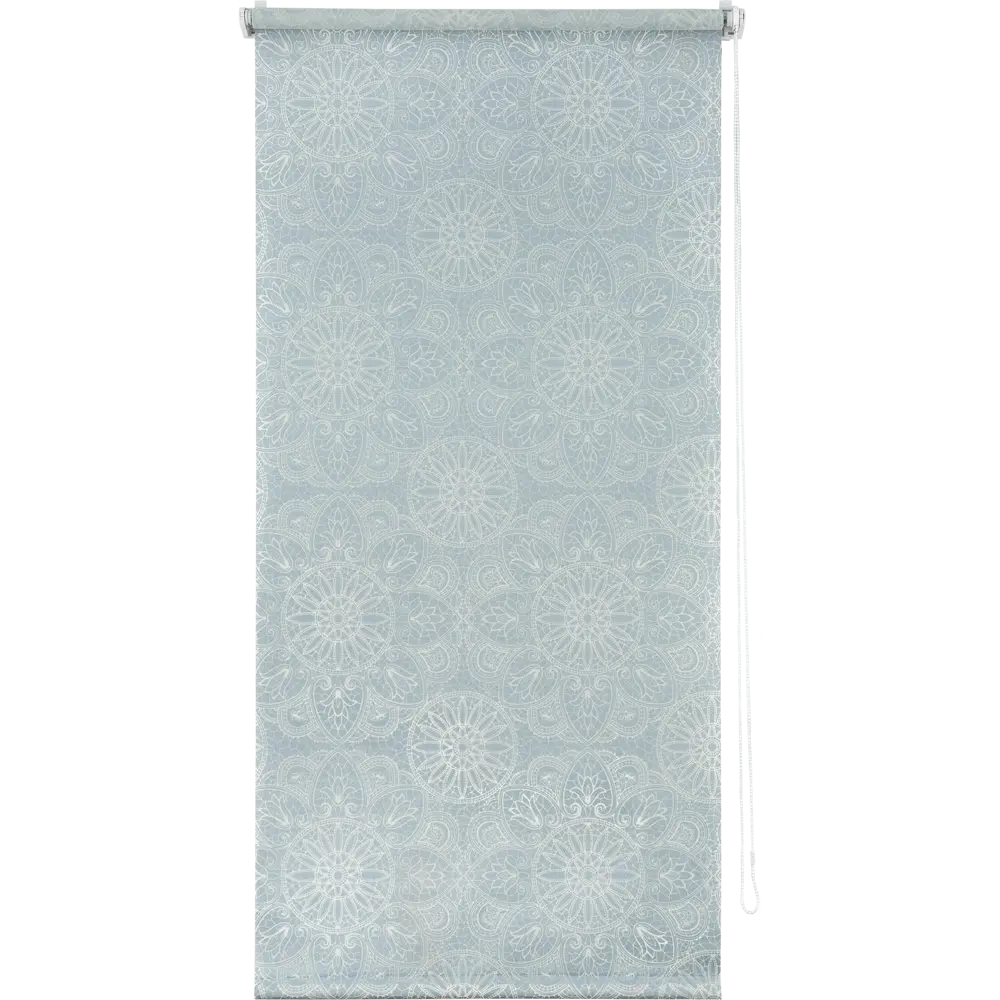 Штора рулонная «Мандала» 40х160 см, цвет голубой GARDEN Нео-классика STLM-2189913