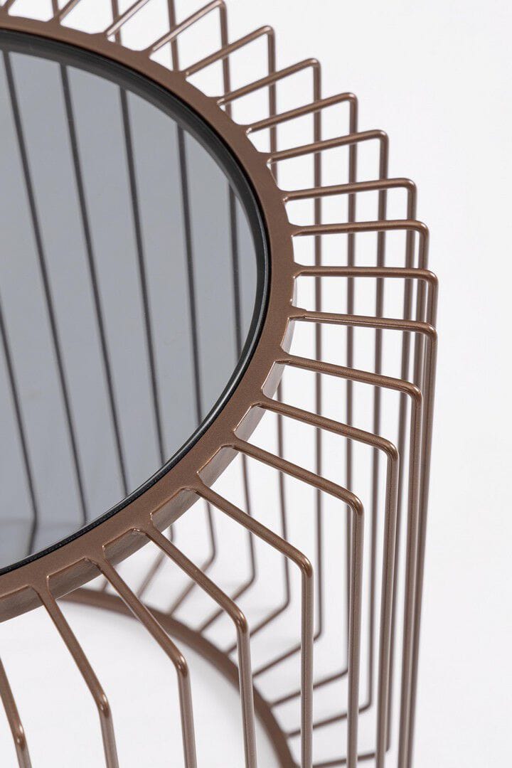 Круглый стальной журнальный столик с порошковым покрытием BIZZOTTO KIERAN ARCH-00145621 - Вид №1