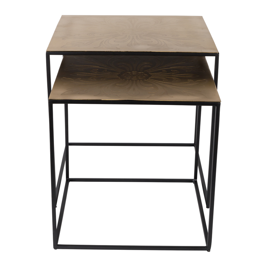 Набор столиков Saffra, 2 шт Dutchbone 2300105 - Вид №4