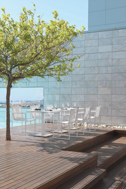 Стул лава текстиль мокка Manutti Latona MNST909 - Вид №5