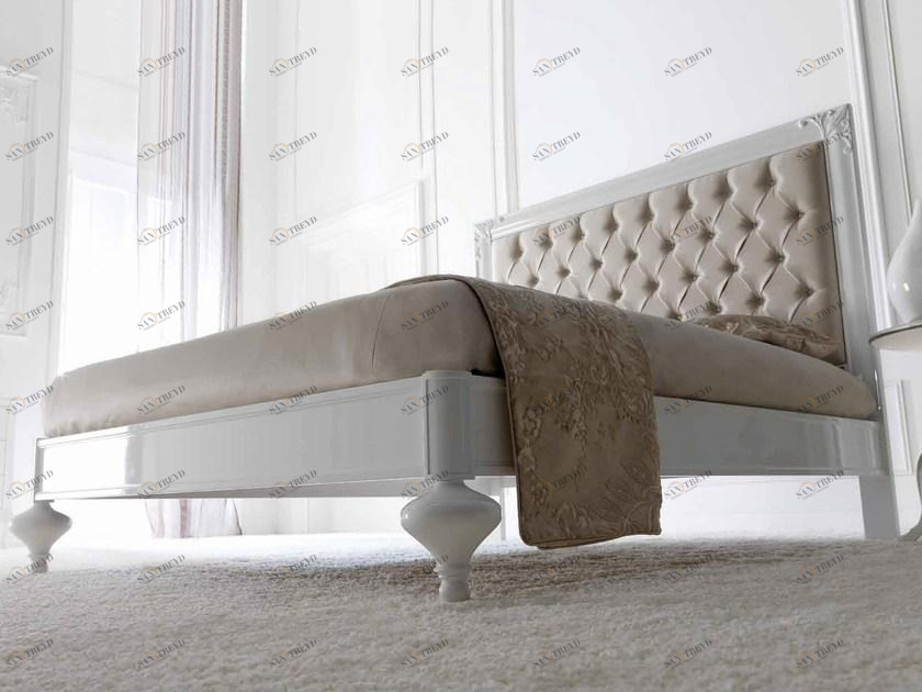 CorteZari Двуспальная кровать с мягким изголовьем Charme 907