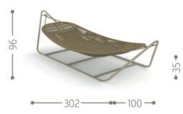 Talenti 1-местный веревочный гамак Panama Pana - Вид №4