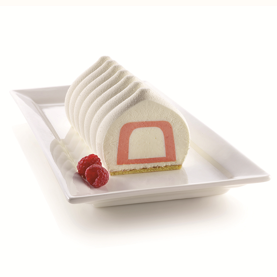 20.404.13.0065 Форма для приготовления пирожных inserto buche 22 х 5 см силиконовая Silikomart 