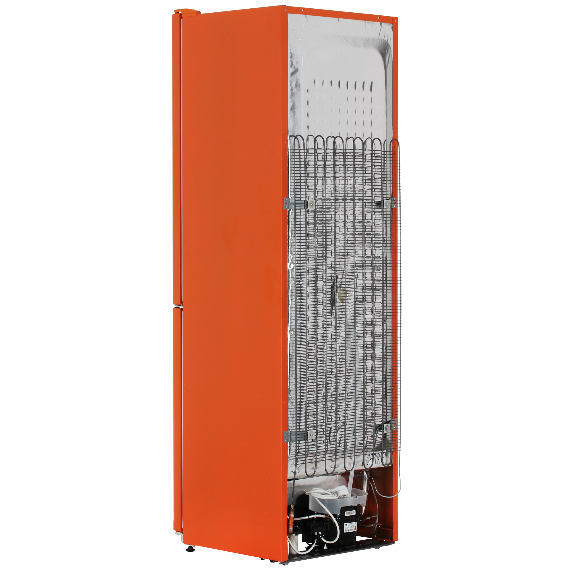 9953431 Холодильник с морозильником   Nordfrost NRB 152 Or оранжевый STDN-0035106 - Вид №4