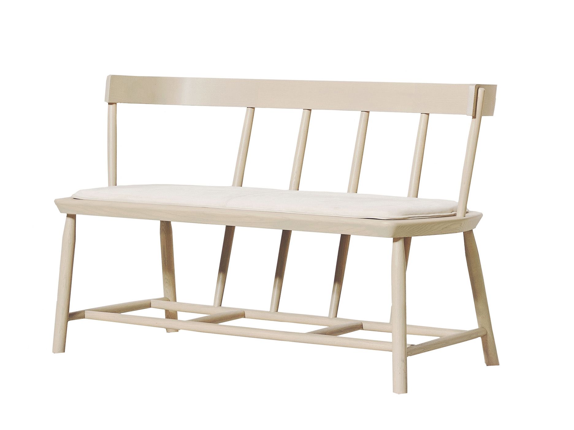 Мягкая скамейка из массива дерева со спинкой Linteloo Oiseau ARCH-00035118 - Вид №4