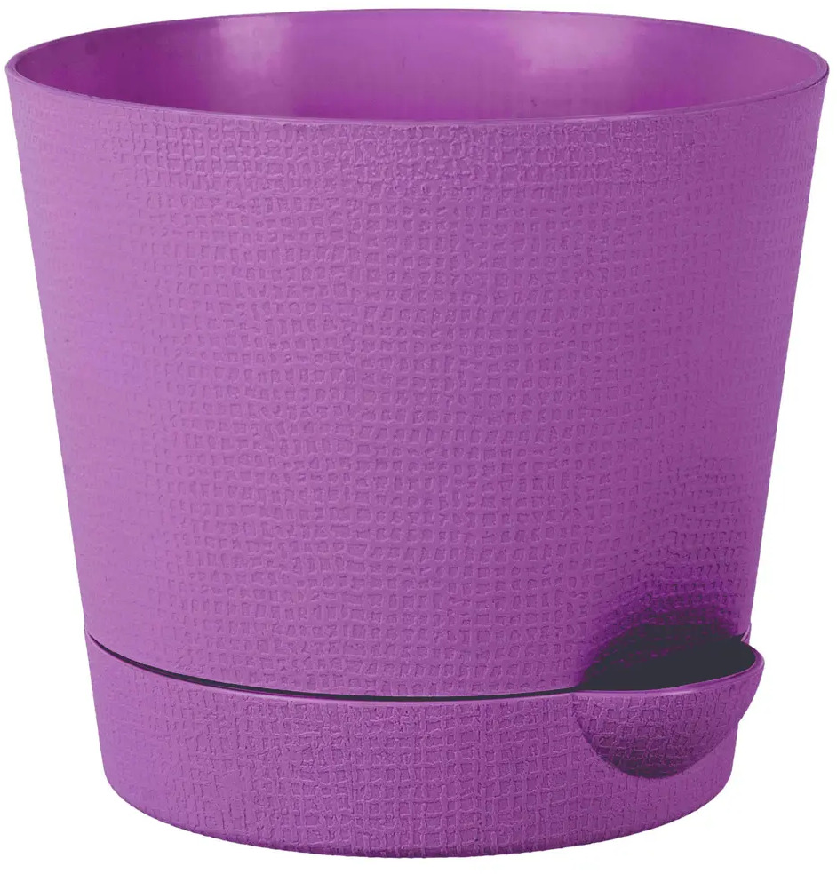 ТЕК.А.ТЕК Горшок «Партер» сиреневый с системой нижнего полива 18006101