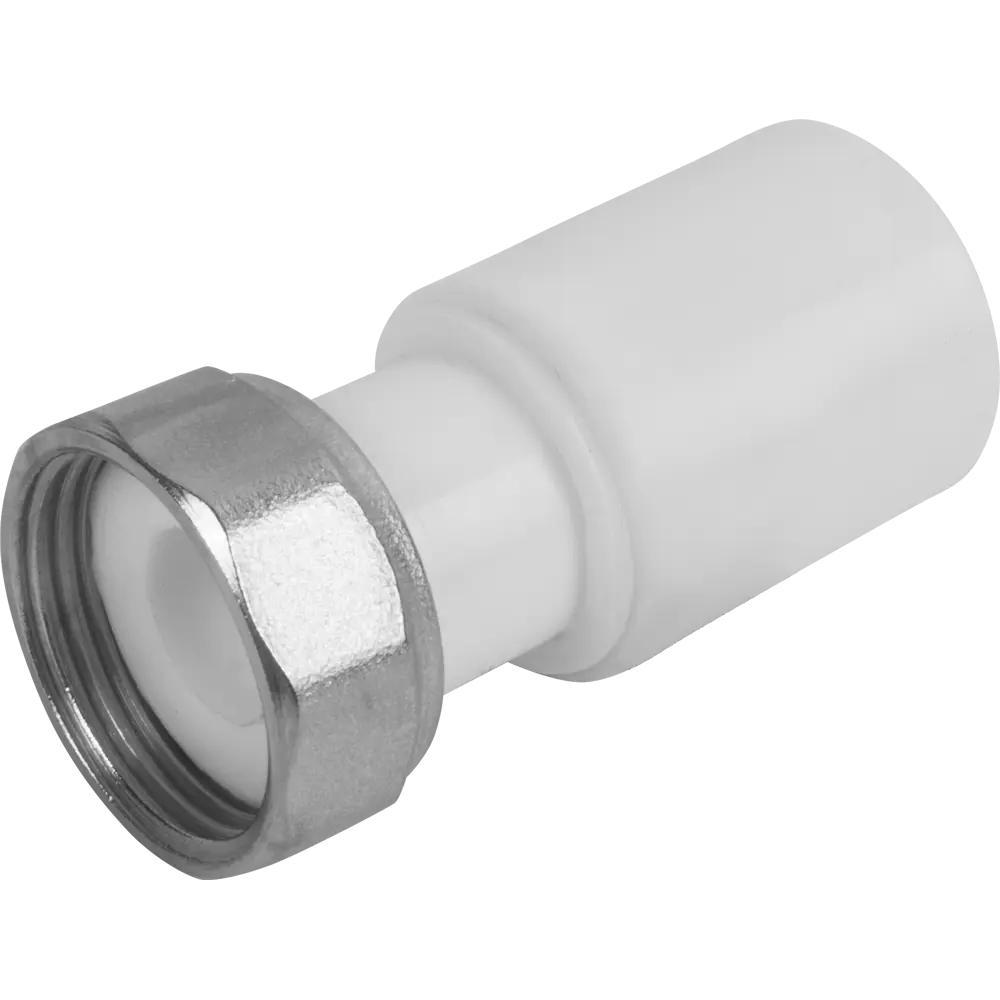 РВК - Комбинированная муфта 3/4" для полипропиленовых труб с латунной резьбой 15442303 STLM-0005788