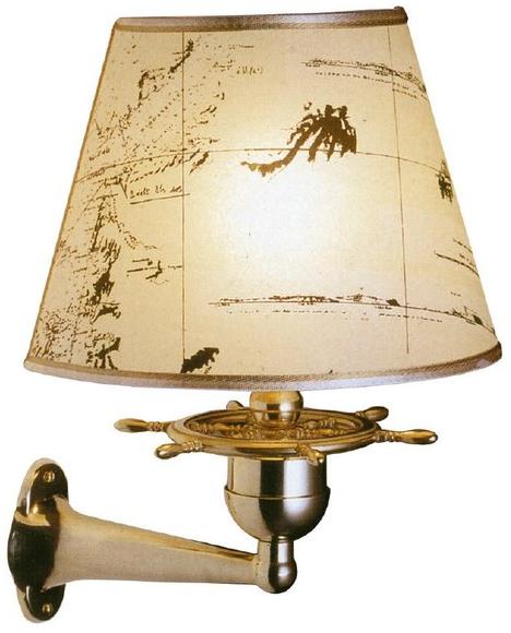 Caroti Настенный светильник из латуни Atlante 3014 - Вид №1