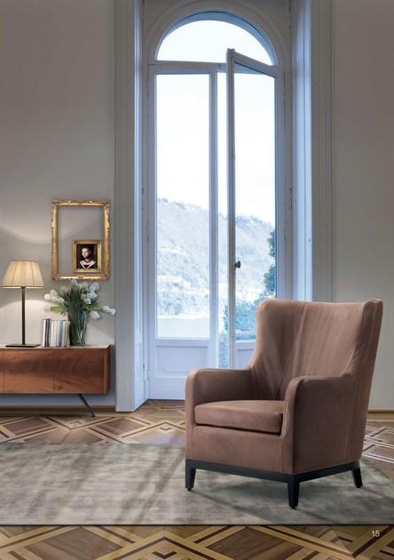 Marac Кресло Bergere с обивкой из резины в классическом стиле Ducale sun-id-1497972 - Вид №1