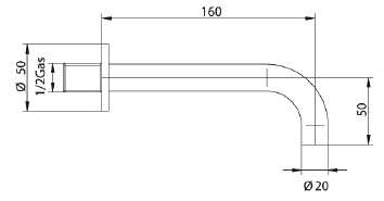 633620PN00 Излив Bandini Stel Santreyd  - Вид №1