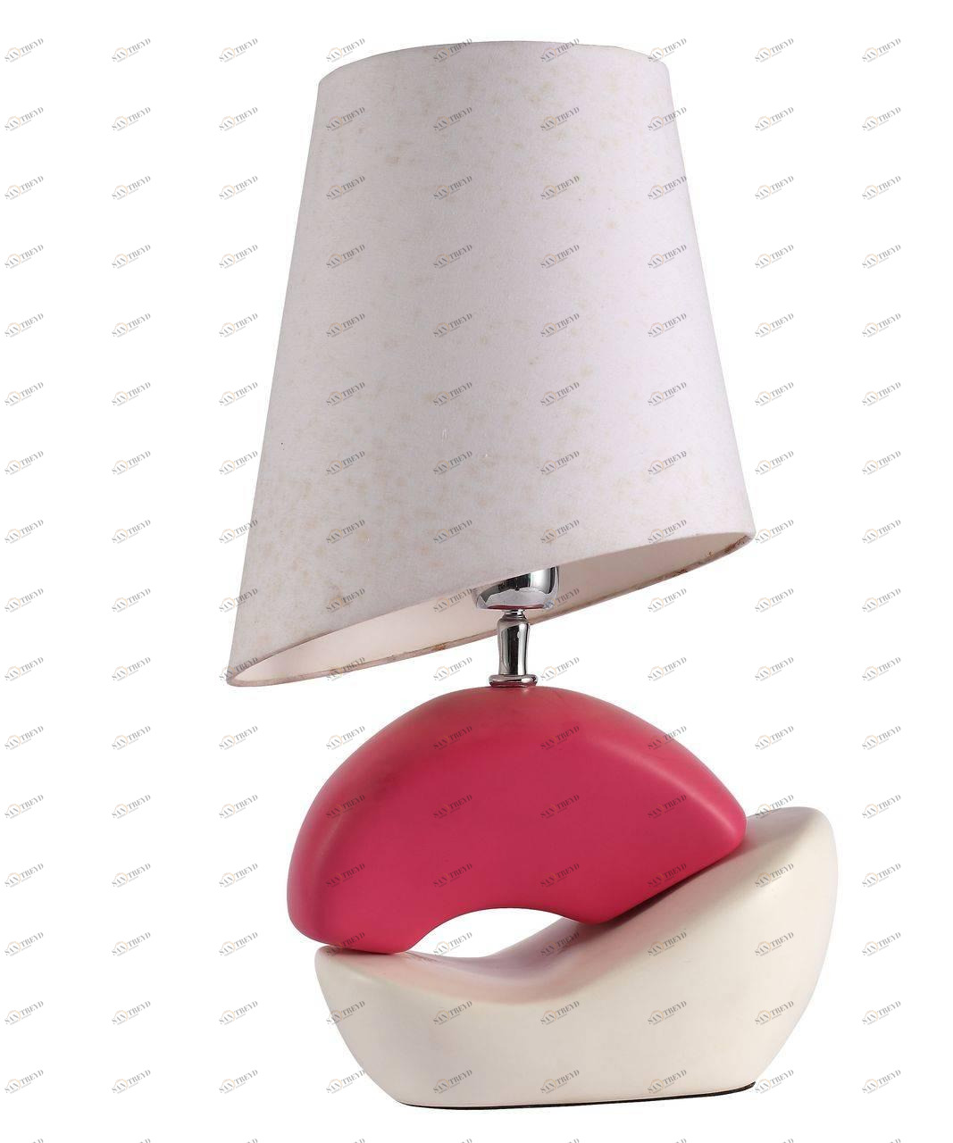 Настольная лампа ST Luce Tabella SL989.604.01 ST LUCE ИНТЕРЬЕРНЫЕ 080359 Бежевый;розовый 