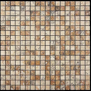 МОЗАИКА ИЗ НАТУРАЛЬНОГО КАМНЯ  M091-15P NATURAL ADRIATICA