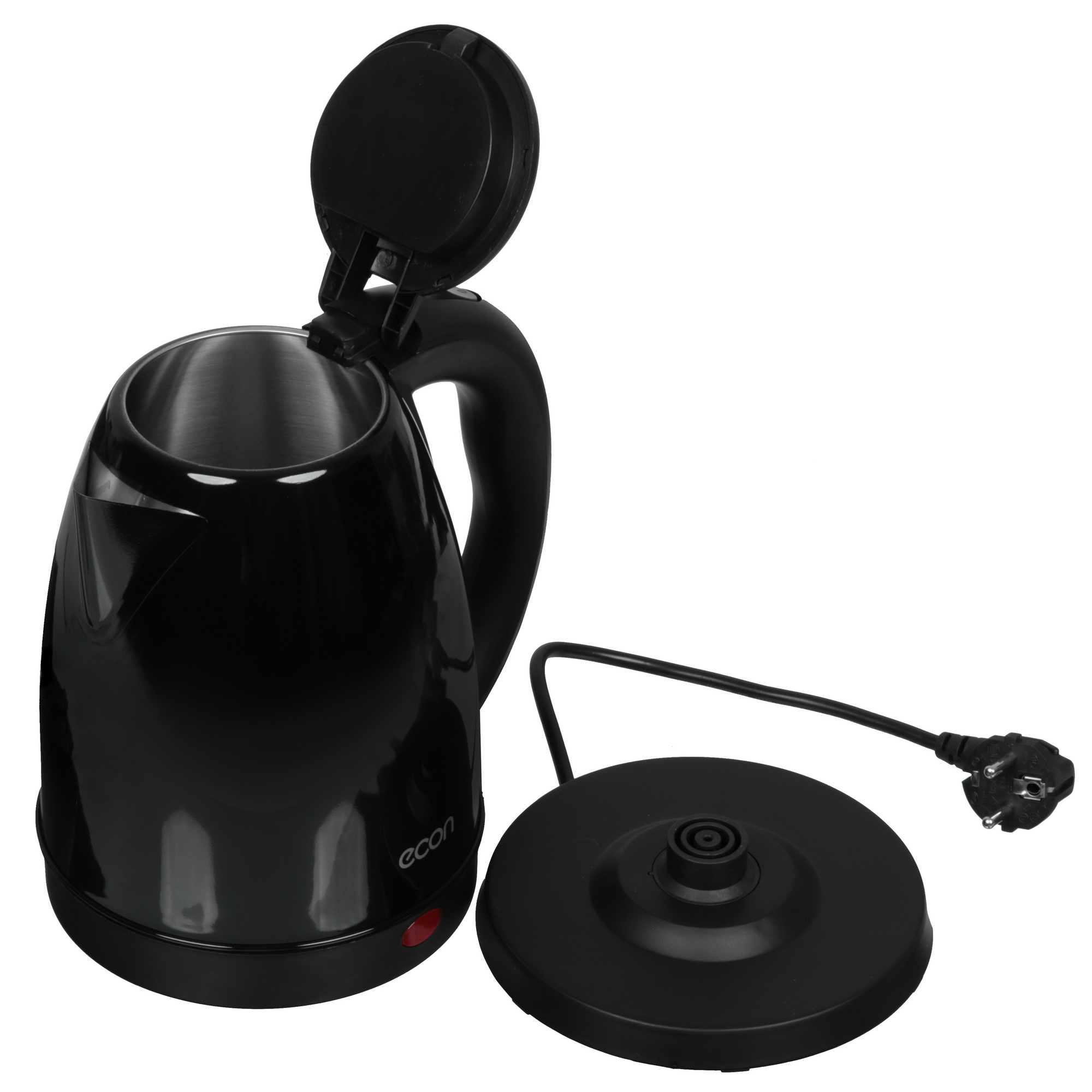 8191782 Электрочайник ECON ECO-1878KE черный STDN-0031877 - Вид №4