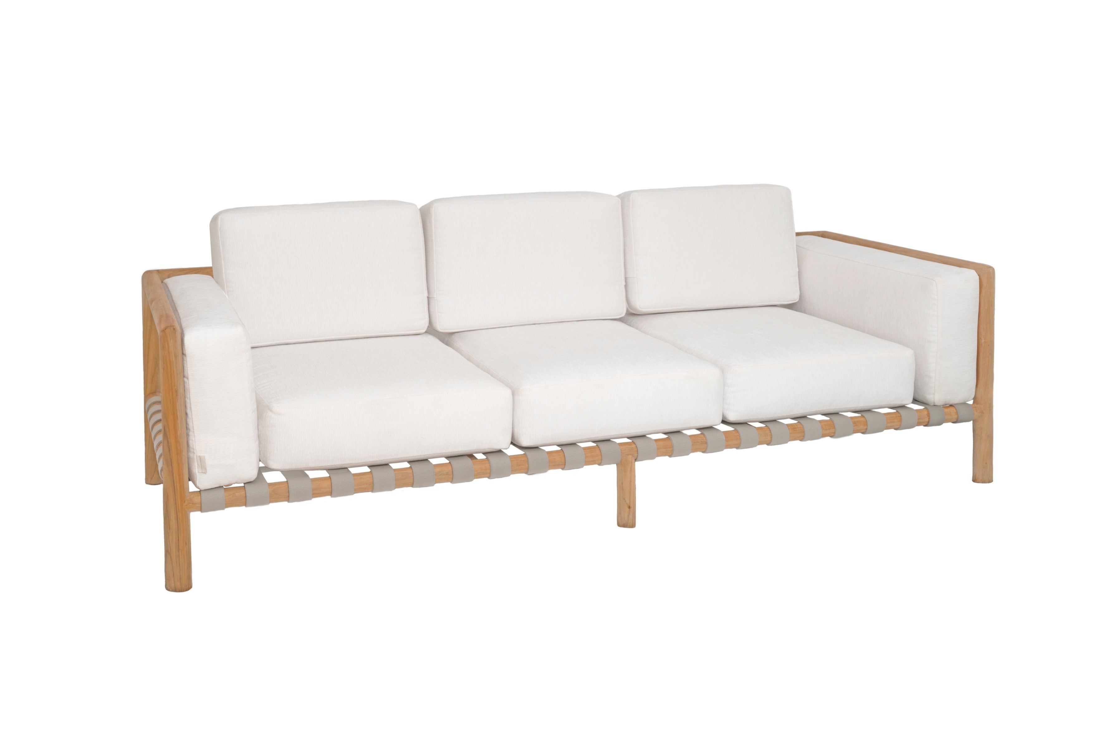 3-местный тканевый съемный садовый диван Unopiù Pevero ARCH-00048443