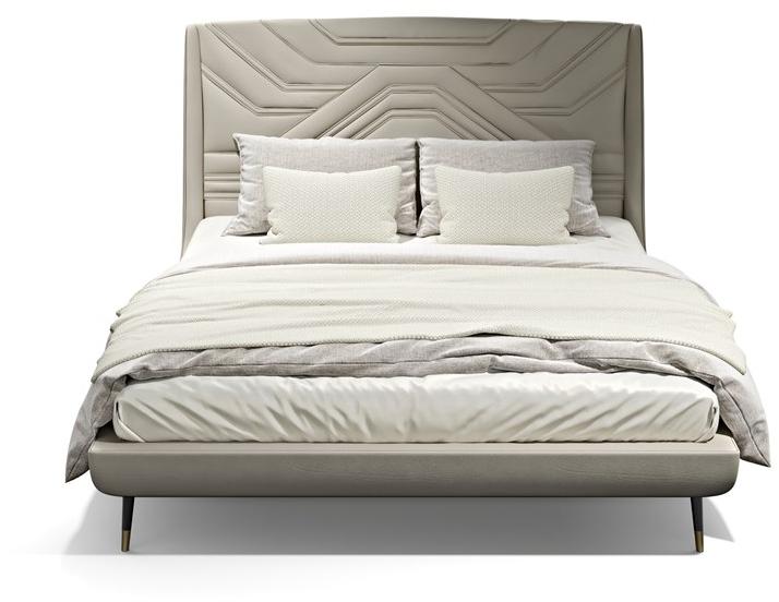 Capital Collection Двуспальная кровать из ткани с мягким изголовьем sun-id-1454198 - Вид №1