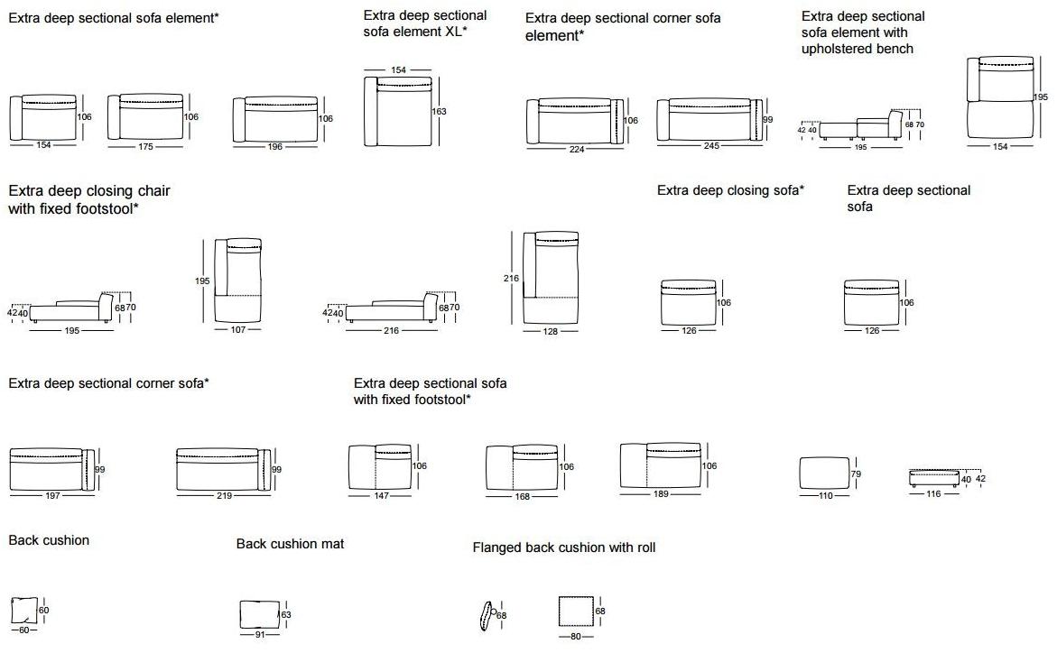 Rolf Benz Угловой диван в коже Rolf benz 552 mio sun-id-1413892 - Вид №6
