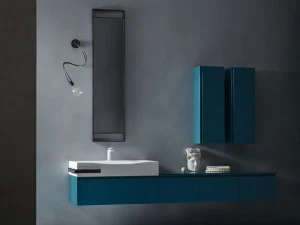 Cerasa Подвесной туалетный столик с ящиками, лакированный Eden