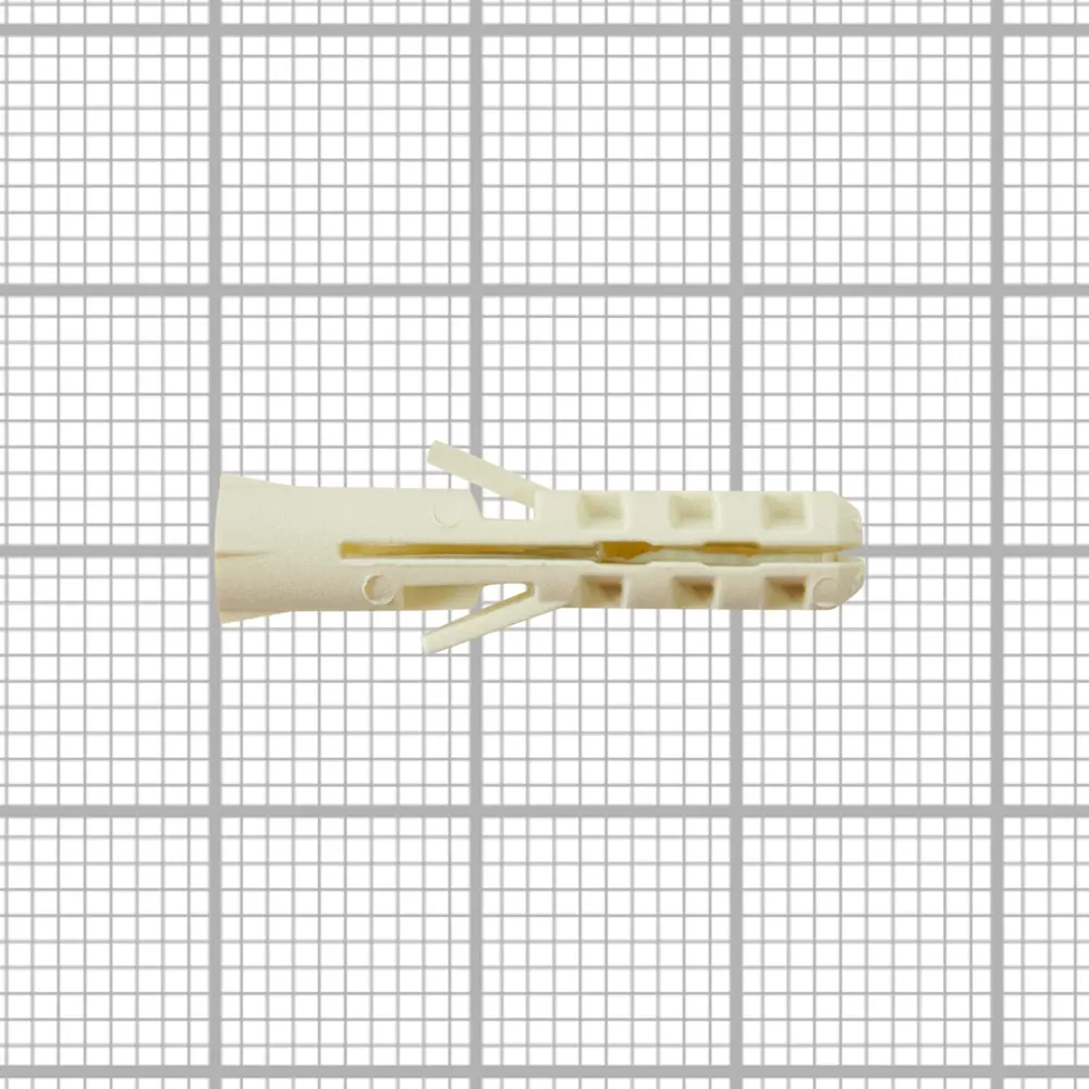 Дюбель нейлоновый SORMAT NAT 5×25 мм для надежного крепления в бетон и кирпич 84256756 STLM-0047643 - Вид №2