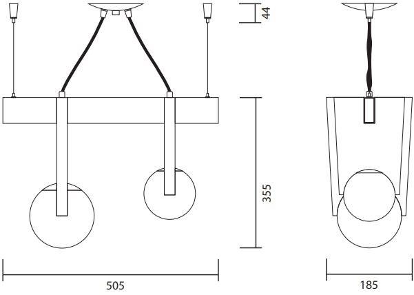 Pascal & Philippe Подвесной светильник из дерева и алюминия Juliette sun-id-1457394 - Вид №8