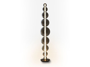 Светодиодный торшер из боросиликатного стекла