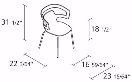Alias Штабелируемый стул Segesta selinunte sun-id-1387301 - Вид №3