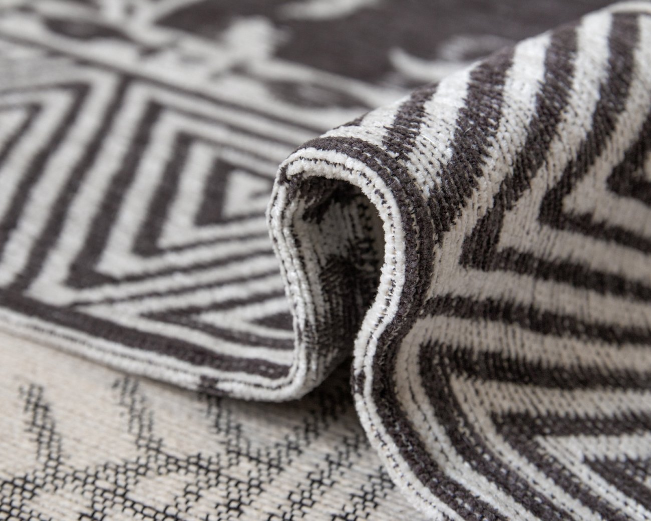 Ковер ELZA BENGI 160x230 ARBEN DECOR MAGIC ELZA 321806 Серый;белый  - Вид №3