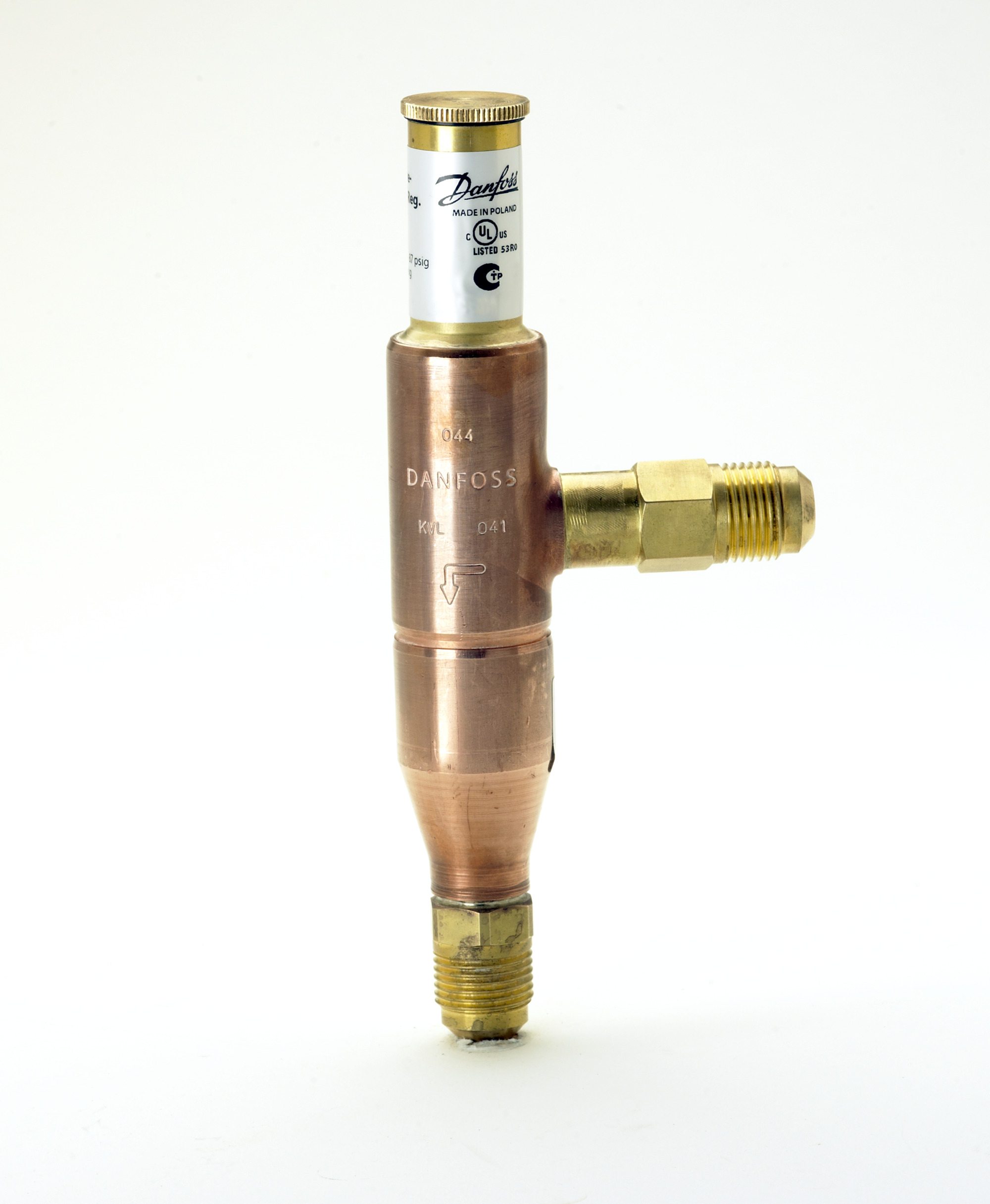 Danfoss Регуляторы давления в картере компрессора KVL KVL 12 Клапан регулятор давления 034L0043  - Вид №2