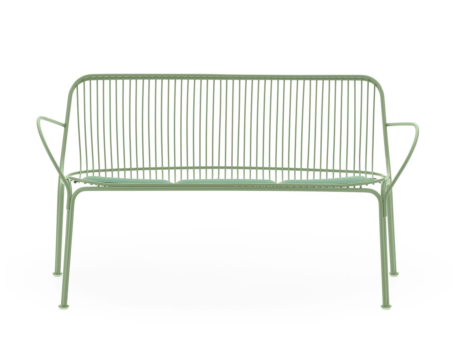 2-местный оцинкованный стальной садовый диван Kartell Hiray ARCH-00136181 - Вид №18