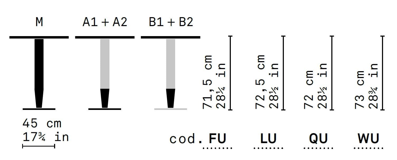 Квадратный стол Very Wood Cigar / Crayon ARCH-00004987 - Вид №6