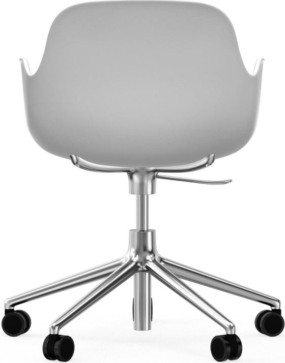 606140 Кресло Swivel 5W Gaslift Alu White Normann Copenhagen Form - Вид №3