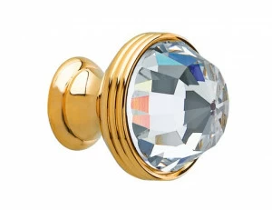 0Z5739.000.71 Ручка корпуса диаметром 23 мм с кристаллами сваровски Античное серебро