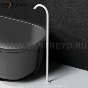 Смеситель ARUB1410000Z FEZ 2 для ванны белый матовый