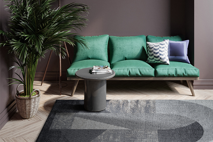 COLORISTICA Ковры  160 X 230  Серый ARC SCANDY 160x230 - Вид №2