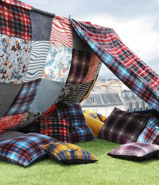 LELIEVRE Тартан хлопчатобумажная ткань Jean paul gaultier - ca c'est paris sun-id-1390241 - Вид №3