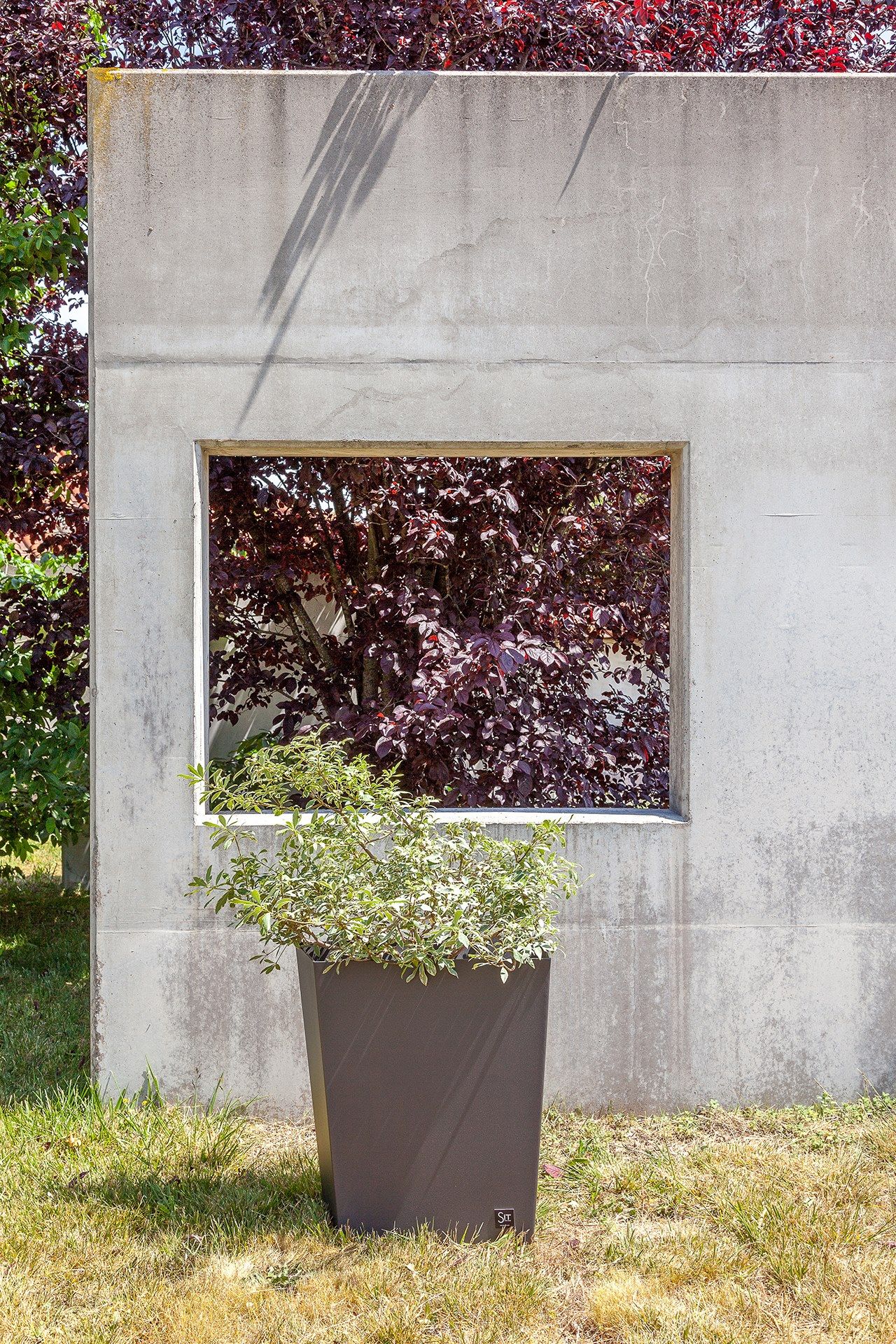 Высокий железный плантатор SIT Skew ARCH-00028783 - Вид №1