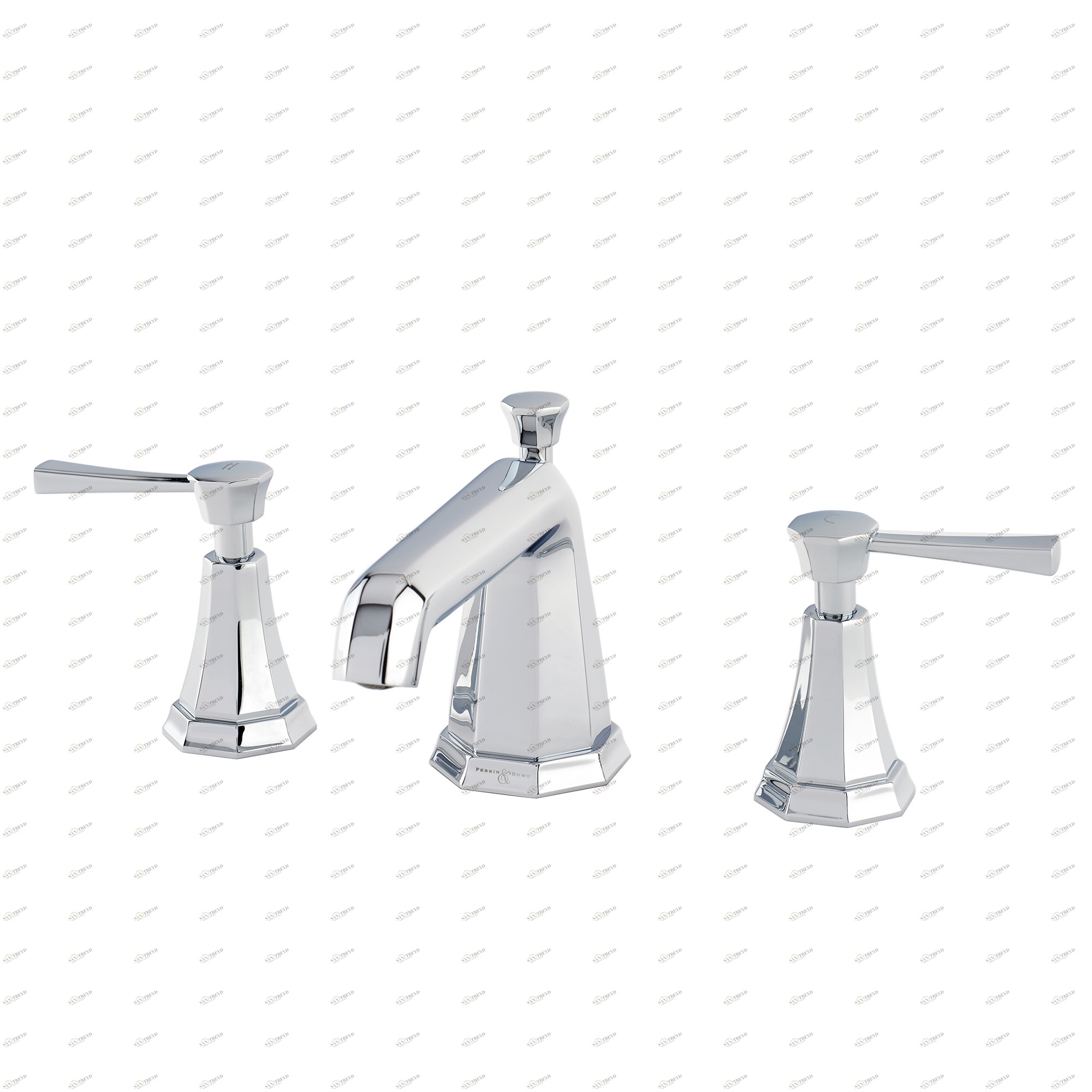 Traditional bathrooms Смеситель для умывальника ART DÉCO на 3 отверстия Pr3141/nk Art Deco