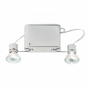 Светильник настенно-потолочный серебристый Fabbian D70G0515 FABBIAN  00-3882564 Серебро